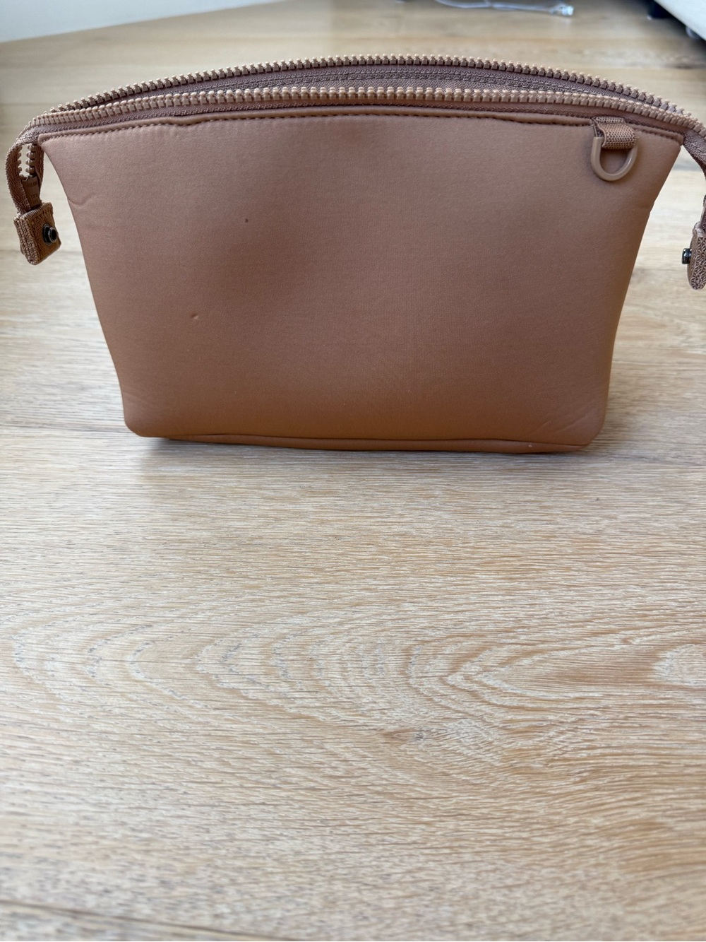 Dagne Dover Camel Tan Hunter Toiletry Bag - Picture 4 of 9